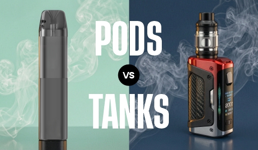 What Is the Difference Between a Pod-Based and a Tank-Based Beginner Vape Kit?